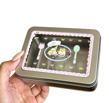 กล่องเหล็กฝาใส