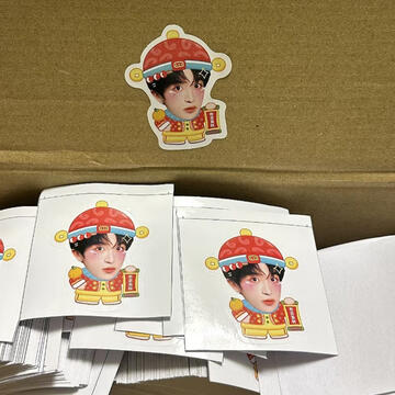 สติ๊กเกอร์เหลี่ยม 50%